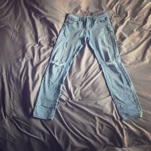 Forever 21 Baby Blue Jeans